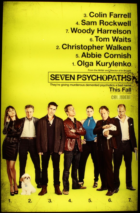 Seven Psychopaths poster