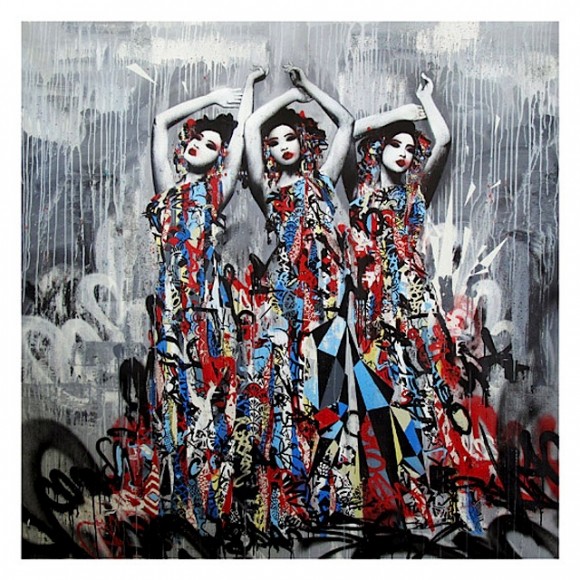 Mixed Media Illustrations by HUSH