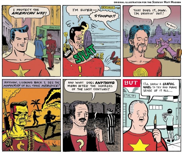 The History of comics in 6 panels